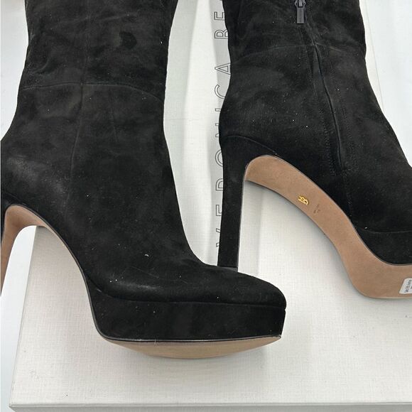 Women’s Veronica Beard, suede knee-high boots size 10 made in Brazil - Picture 8 of 8